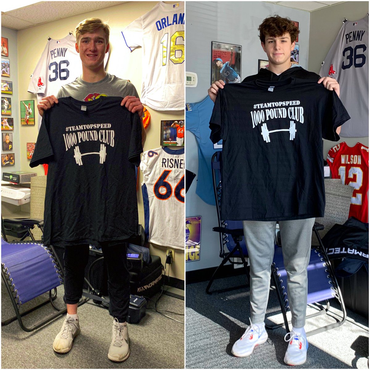 TopSpeedLLC's tweet image. Been slacking on highlighting these fella’s hard work. My bad!

Congrats to all the newest members of the #TeamTopSpeed 1000 Pound Club 💪

(L-to-R)
Austin Buie - GEHS
Zach Darche - BVW
Ben Walsh - Rockhurst 
Isaac Koch - Rockhurst 

Proud of you guys!