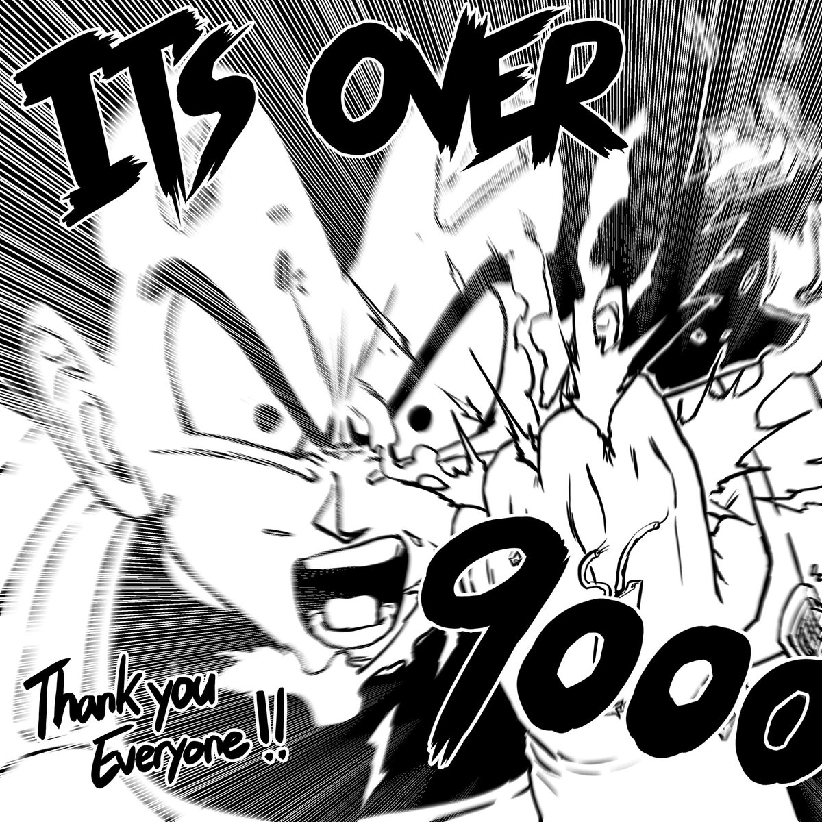 My follower is over 9000!!!
Thank you every one? 