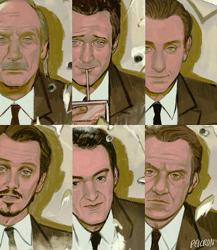 Reservoir Dogs (1992)
My illustration piece for @filmposterzine 