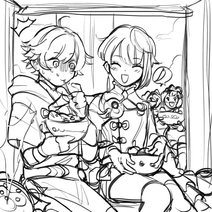 I actually have to finish some wips of them together u_U 