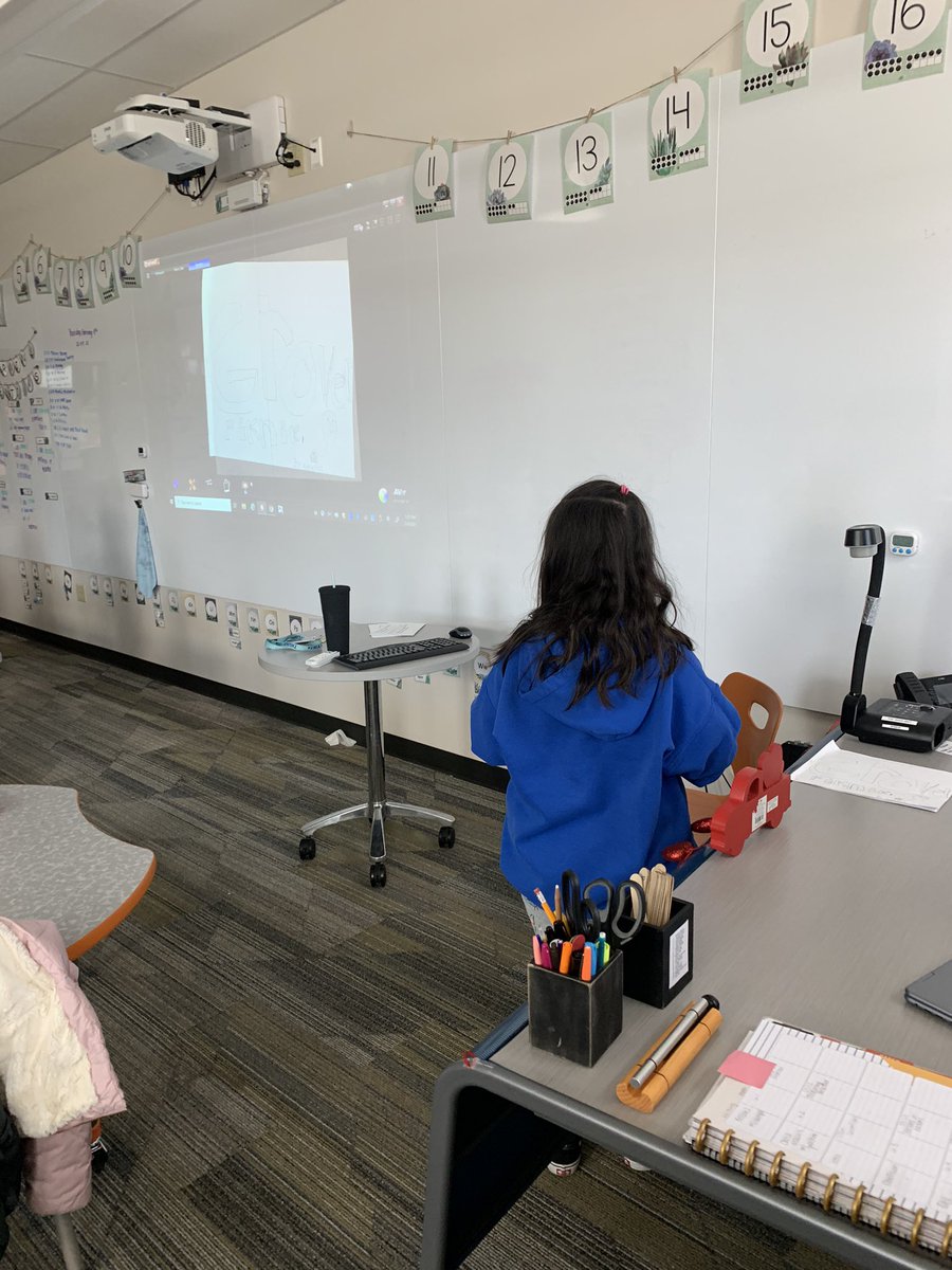 katie_tennant28's tweet photo. When a student writes a story and wants to share it with the class the answer is yes, always yes #TennantTribe #FiveStarProud #THVThrive https://t.co/zyffOW1Ai9