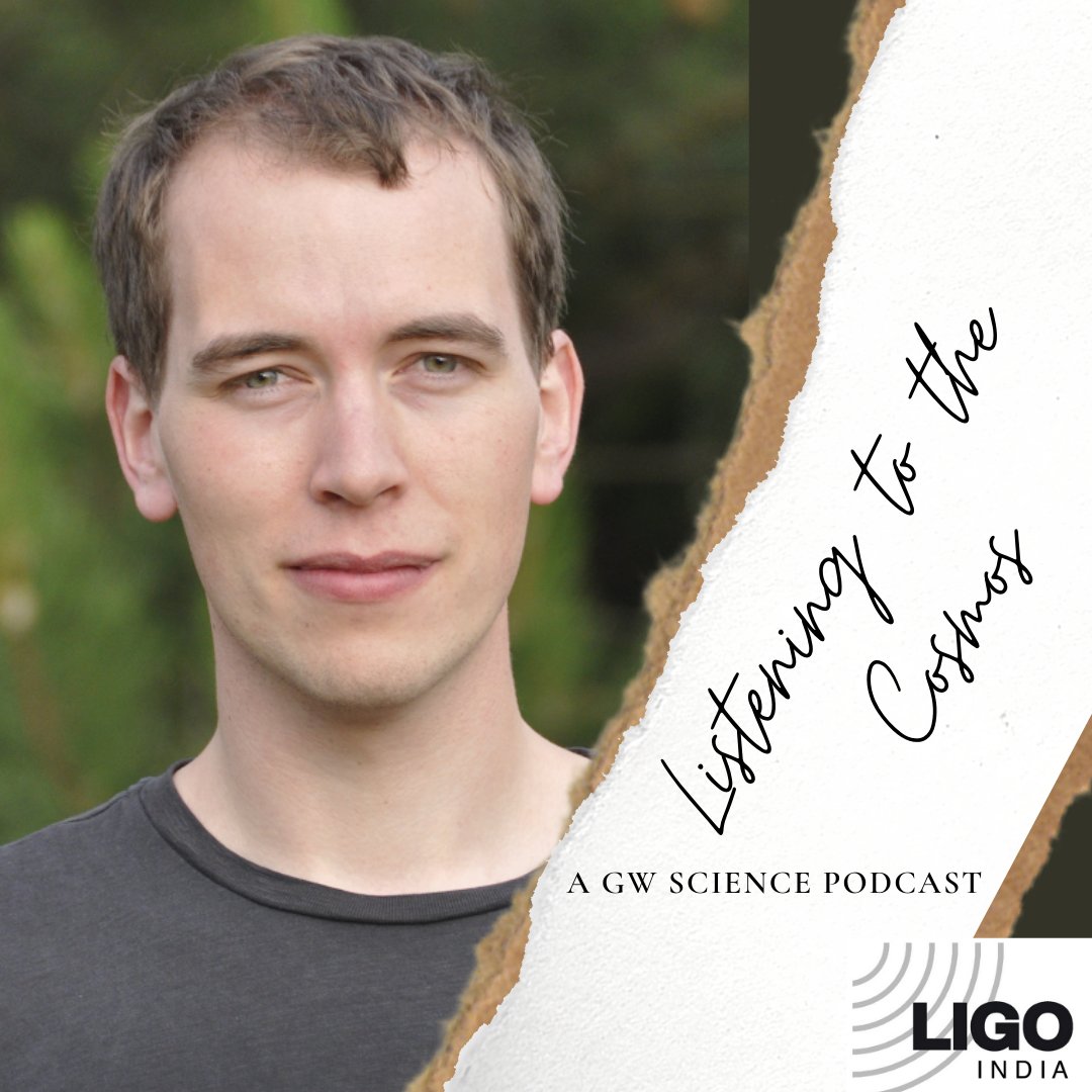 LIGOIndia's tweet photo. (1/3) In our 3rd episode of the #GW #Podcast βListening to the Cosmosβ,meet Alexander Haber @Noldigphysics , Postdoctoral Researcher,Washington University @WUSTL . Alex tells us all about how we can learn Particle Physics from the detection of #GravitationalWaves! @LIGO https://t.co/R1LrwoSI5Z