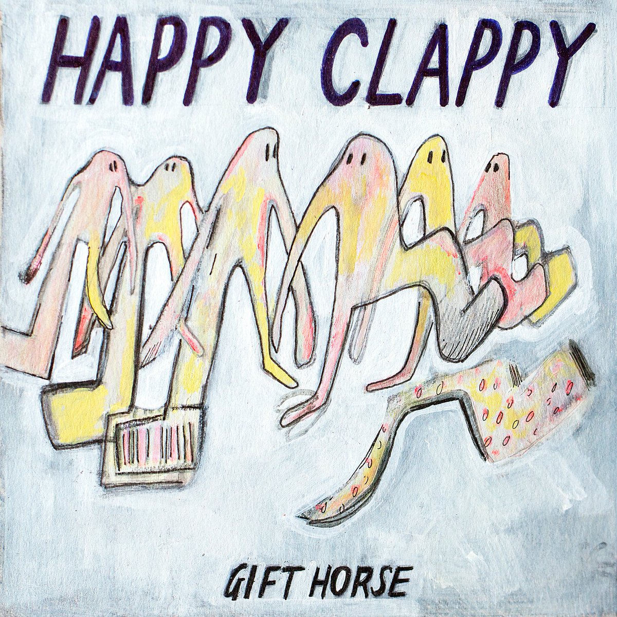 Our album 'Happy Clappy' is out on Bandcamp today! Stream/purchase here: gifthorserides.bandcamp.com We hope you'll enjoy listening to it as much as we enjoyed making it. We are very happy and proud to finally share it with you today. Massive thanks to everyone who made it possible.