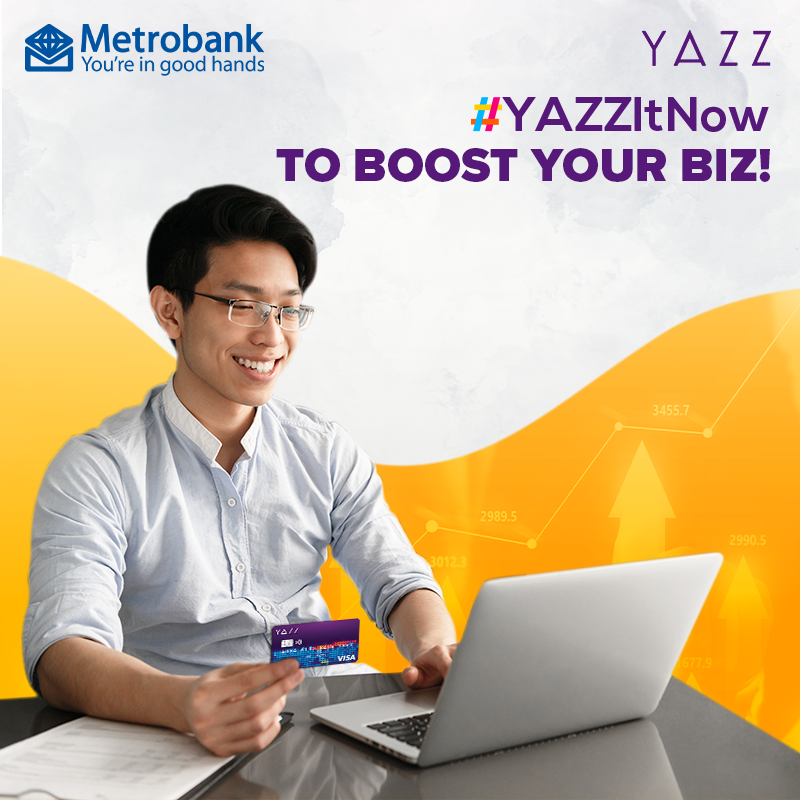 yazzcardPH's tweet photo. Upgrade your business’ social media presence by boosting your posts! #YAZZItNow and pay using your YAZZ Prepaid VISA! https://t.co/KQgGf9elh0