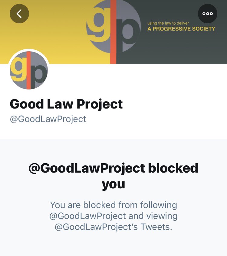 But the Good Law Project still has this 21 November 2020 page, which describes the crowdfunded anti-cronyism litigation it is pursuing, live on its website. Its legal director conceded that “your mate ... might end up doing a good job” but, like the GLP itself, has now blocked me