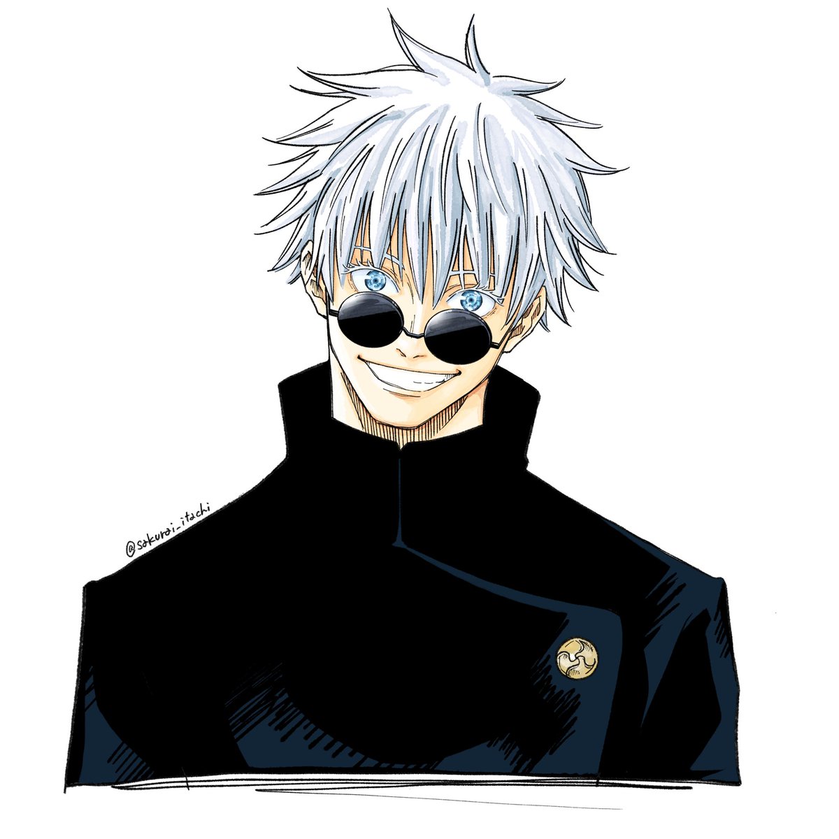 顔が安定しない 五条先生のイラストまとめ。 早くうまく描けるように