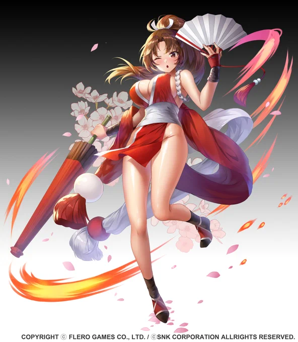 SNK様のKOF The King of Fightersの「不知火舞」のコラボイラストを担当することにしていただきました。
よろしくお願いします? #KOF #不知火舞 

▷https://t.co/b1iTWk7kz1 