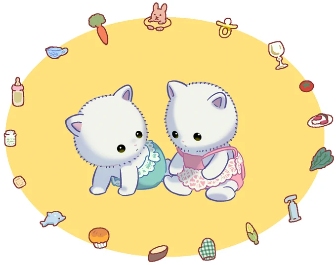 ペルシャネコのふたごちゃん… 