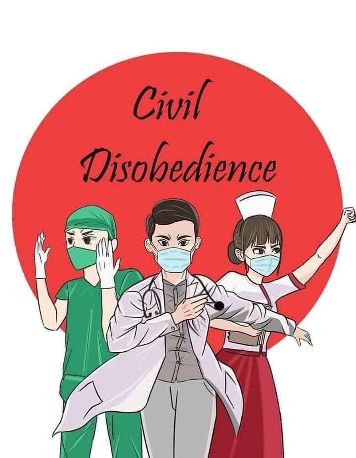 FREEDOM FROM FEAR 

They stole our freedom and democracy without a single bullet.

We will take back what we lost without a single shed of blood. 
#HearTheVoiceOfMyanamar
#WeNeedDemocracy
