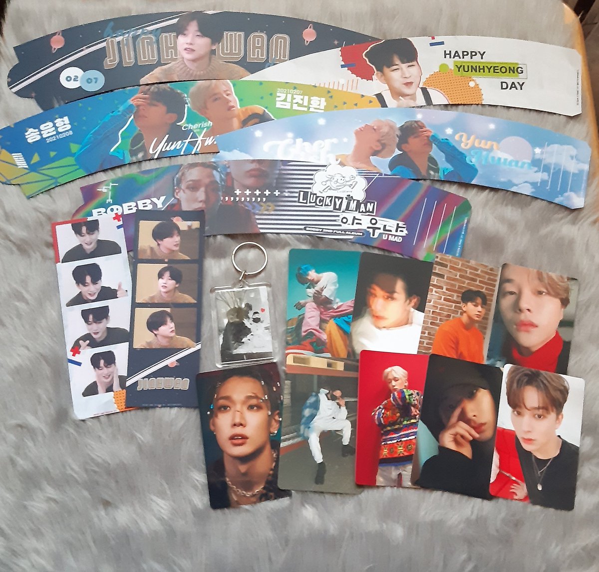 lennski's tweet photo. Thank you so much, @Sevenprints_ for my Yunhwan plus Bobby set 🥰. And thank you sa.... alam mo na! 🤣 love you sis, @ikoniqueicvip 🥰 https://t.co/HaLUlWrrhA