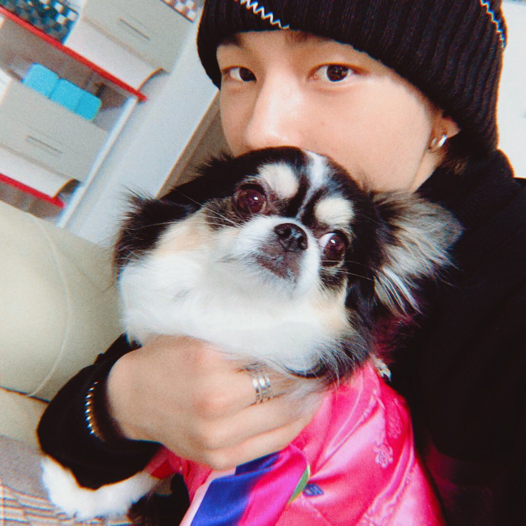 HWHJPICS's tweet image. hyunjin and kkami 🤍