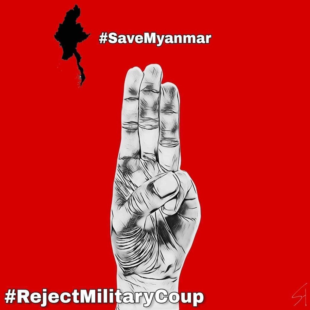 FREEDOM FROM FEAR
#HearTheVoiceOfMyanmar
#WeNeedDemocracy