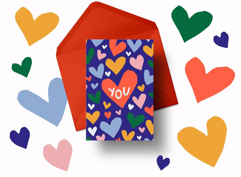 EtsyMCR's tweet photo. Our first featured item is this colourful card by @jiveprints - perfect for anyone you want to send some love to this Valentine's Day!

Buy it here: https://t.co/Bk9pXpRFqB

#valentinesday❤️ #etsymcr https://t.co/gmvmFCB50T