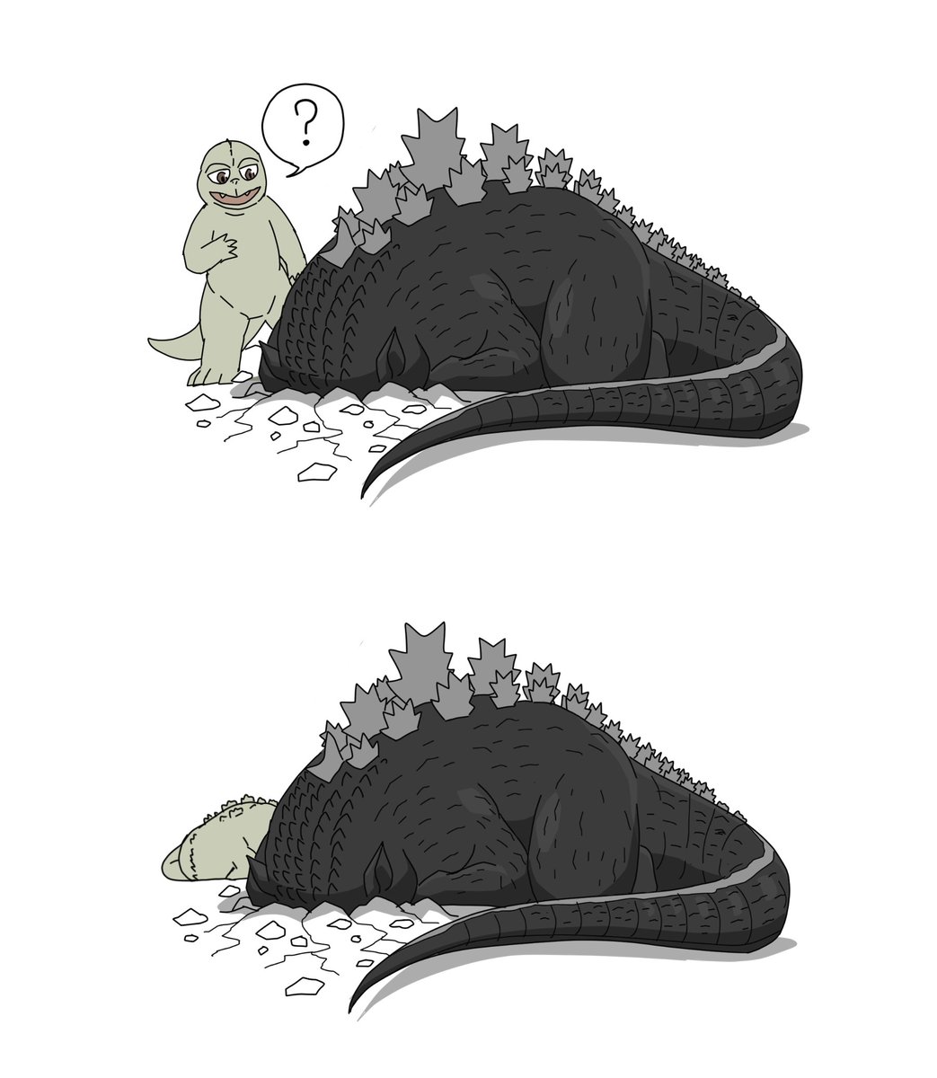 ごめん寝FWゴジラ
#ゴジラ #Godzilla 