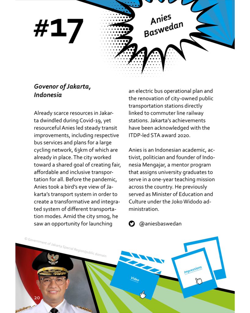 Pahlawan sebenarnya adalah ribuan orang yang bekerja setiap hari untuk mendorong integrasi transportasi Jakarta, jutaan warga yang ikut menyukseskan dengan memilih berjalan kaki, bersepeda dan menggunakan transportasi publik. Pengakuan ini adalah buat Kita semua.

#21Heroes2021