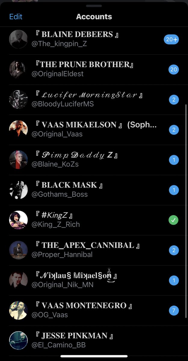 HazouryEdits's tweet photo. These are be listed. Remember the ones that’s are off limits are @Original_Nik_MN @Original_Vaas @BloodyLuciferMS @Proper_Hannibal and @Blaine_KoZs https://t.co/u4Tp6Pe3Nz