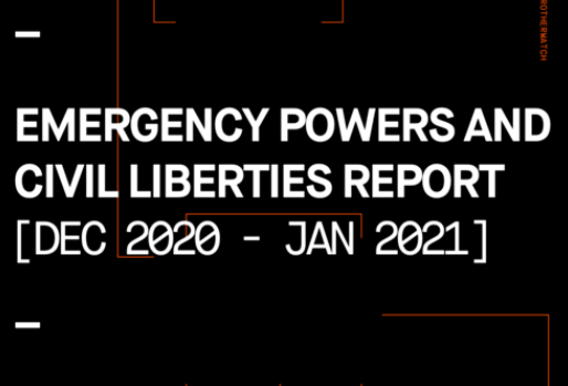 NEW: Read our latest Emergency Powers and Civil Liberties Report hereWe cover how the pandemic response has impacted rights and freedoms, including:Excessive policing Online censorship A Big Tech coup Protest bans Vaccine passports  https://bit.ly/3ji53dj 