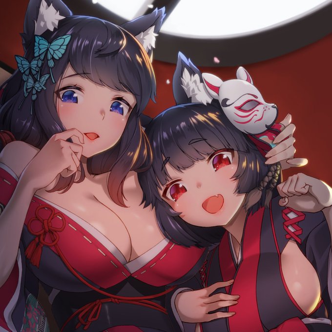 自分の描くイラストは笑顔が多い
#笑顔の日 