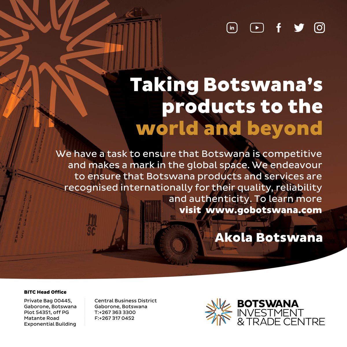 Brand Botswana on X, image size:1200x1200