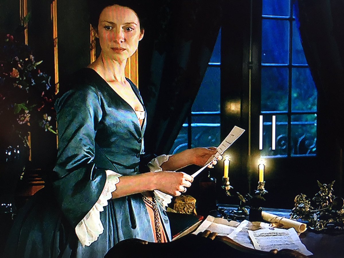 10MinDQ's tweet photo. My #Outlander rewind of #203 - #UsefulOccupationsAndDeceptions I always wonder why there is / was no talk of this costume. It was lovely. By @OutlanderCostum https://t.co/VmLd3s3CpW