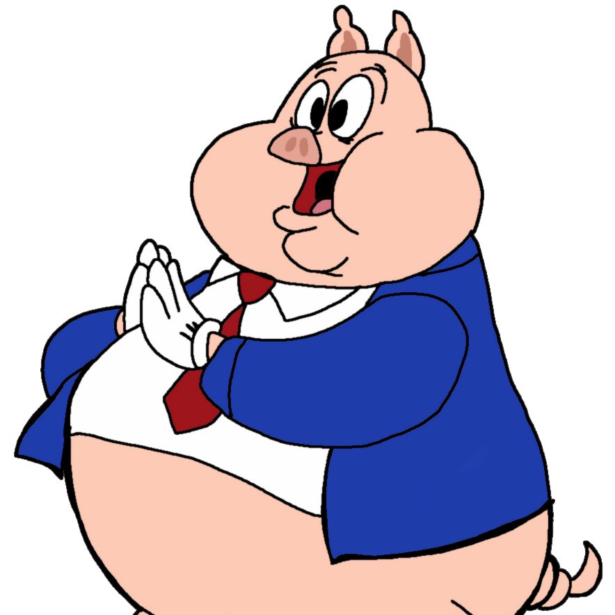 3. Clive Palmer and Porky Pig
