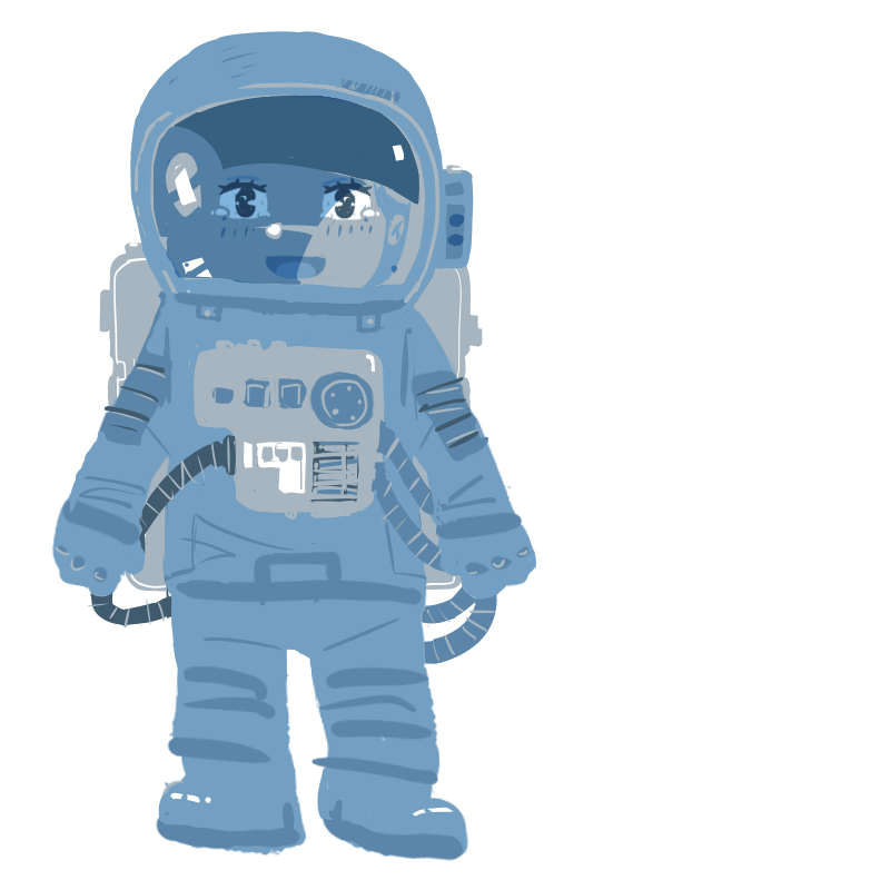 Kit Rt Setuna World 月面着陸のイラスト 素材 女の子verが出来ました ベースカラーですが このまま公開しようかと思っています 塗り分けがシンプルなので ここから着色するのも容易な状態です イラスト 月面 宇宙服 T Co Mtvve6mesg