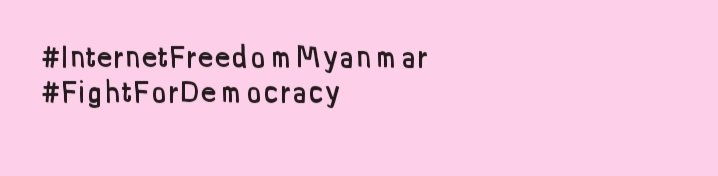ဒီနေ့အတွက် Mass Trending Party က 3:00 pm နဲ့ 9:00 pm ပါ ။ သုံးရမယ့် # တွေက အောက်မှာ ပြထားပါတယ်။အဲ့ # နှစ်ခုကို အခုမသုံးကြပါနဲ့နော်။အားလုံးကြိုးစားတာ အခုဆို count တွေ အများကြီး တက်နေပါပြီ ။ဒီအတိုင်းဆက်သွားပေးကြပါ။
#HearOurVoiceOfMyanmar 
#RespectOurVotes