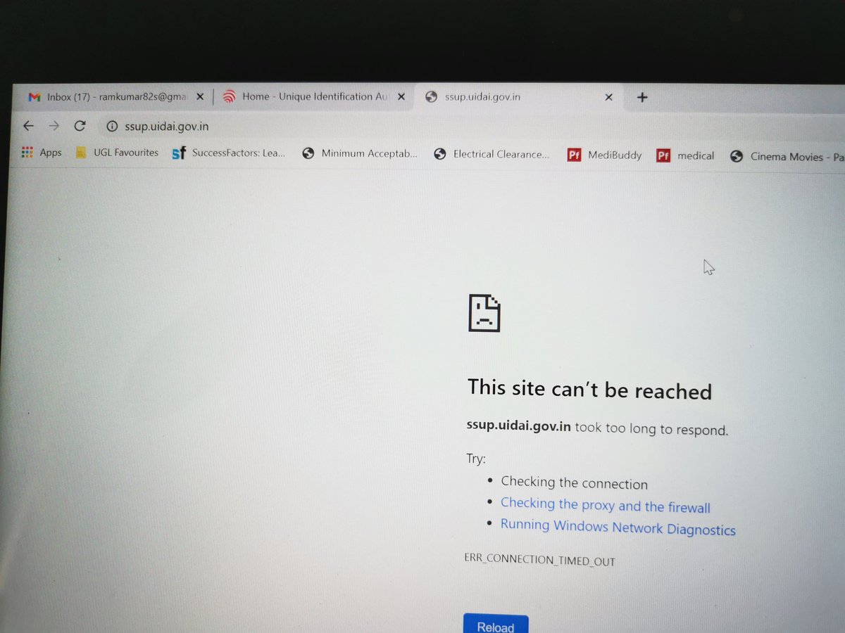 ramvenba's tweet photo. @UIDAI I have been trying to update the address through online using mobile app and online. Doesn't work. Attached photo for reference. https://t.co/vn6RzXqgUw