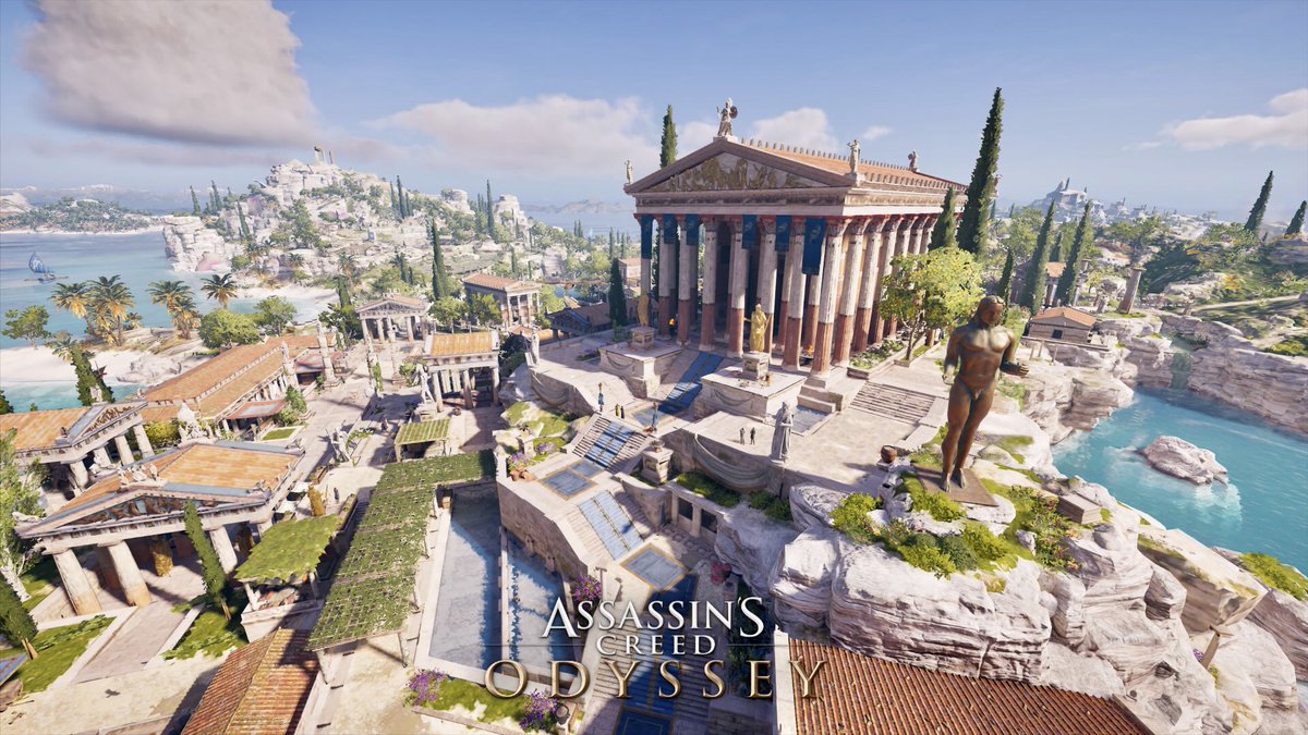 Nio デロス島 アポロン生誕の地 デロスとはギリシャ語で 明るい 輝いた という意味 1990年に島全体が世界遺産に登録されました Assassinscreed Assassinscreedodyssey