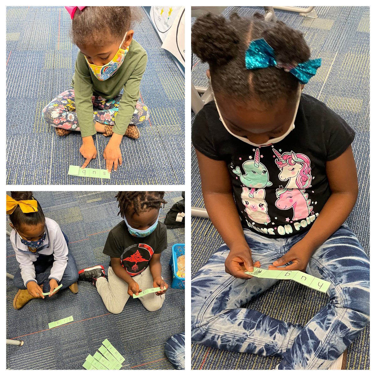 school_westview's tweet photo. Mrs. Phillips' Kindergarten readers love blending CVC words! #sharepcs #theview https://t.co/DMO2C9tyG9