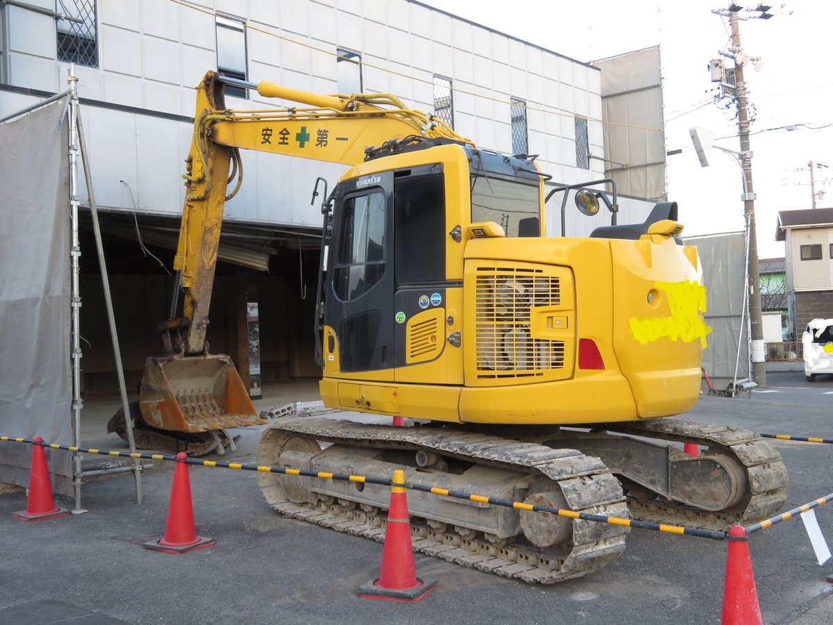 コマツPC138US-11解体仕様 4面強化アーム、アドオン式増量カウンター