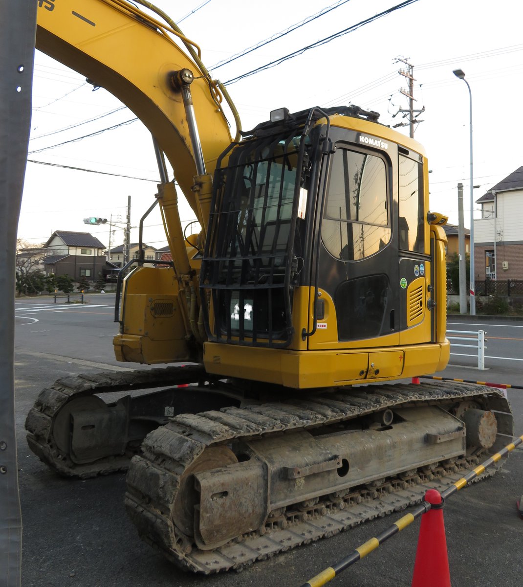 コマツ建機 PC138US-11 フロント下面ガード ユンボガード