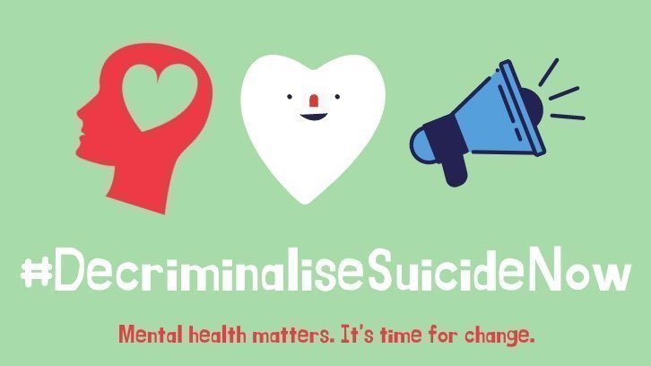 DEKRIMINALISASI CUBAAN BUNUH DIRI DI  Tahukah anda bahawa cubaan membunuh diri adalah satu jenayah yang berat di  ? Dengan PKP yang masih tidak nampak pengakhirannya, implikasinya amat besar kepada mereka yang tertekan dan kemurungan kerana kesempitan hidup  #Seminit je