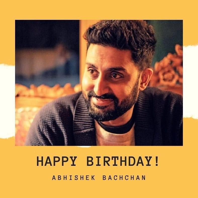 Happy Birthday Abhishek Bachchan! 
The star kid with zero attitude 