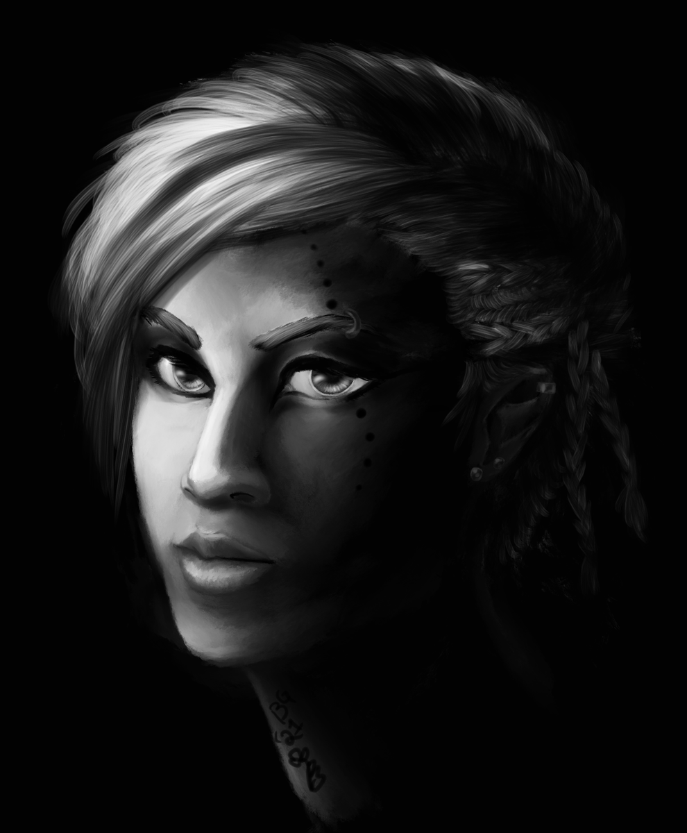 sheepdoesarts's tweet photo. Irivana, whose art is serving as a concept art as well, and Kori, who's undergone some readjustments. 

One Aieldi to go. https://t.co/uwnagZC3lD