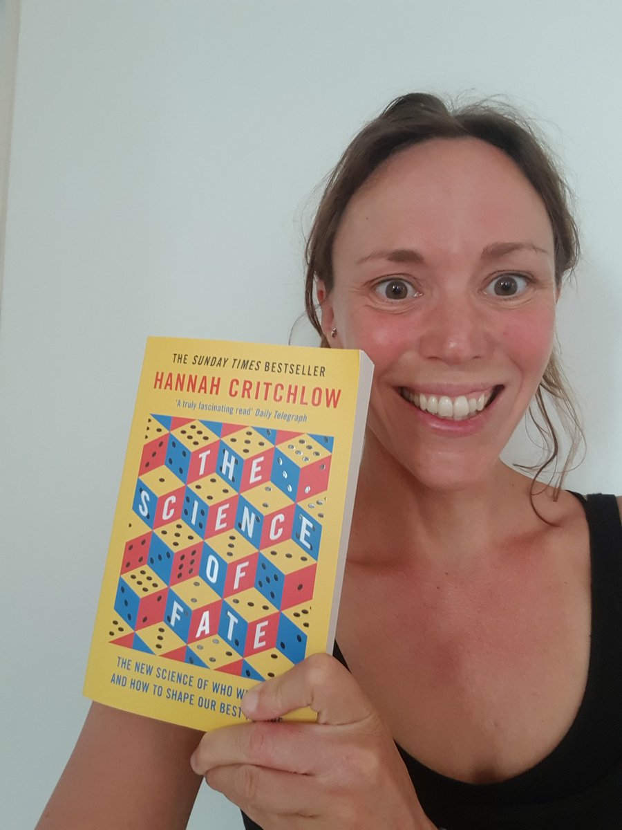 HanCritchlow's tweet photo. Look what arrived in the post today!!! Paperback publication date for #thescienceoffate with @HodderBooks https://t.co/FDImQPHHSO