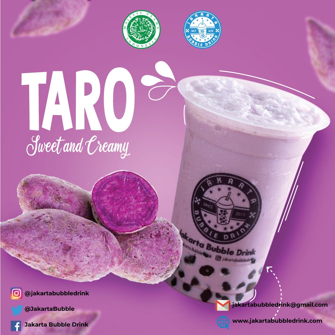 Segarkan jumat mu dengan Taro dri Jakarta Bubble Drink!
Swwet and creamy nya taro dijamin bisa bikin usaha kamu laris manis nih😉
--
#jualbubbukminuman #taro #bubukminuman #minumanpowder #powderdrink #minumanbubukjakarta #jualbubukminumangrosir #indonesia #JakartaBubbleDrink