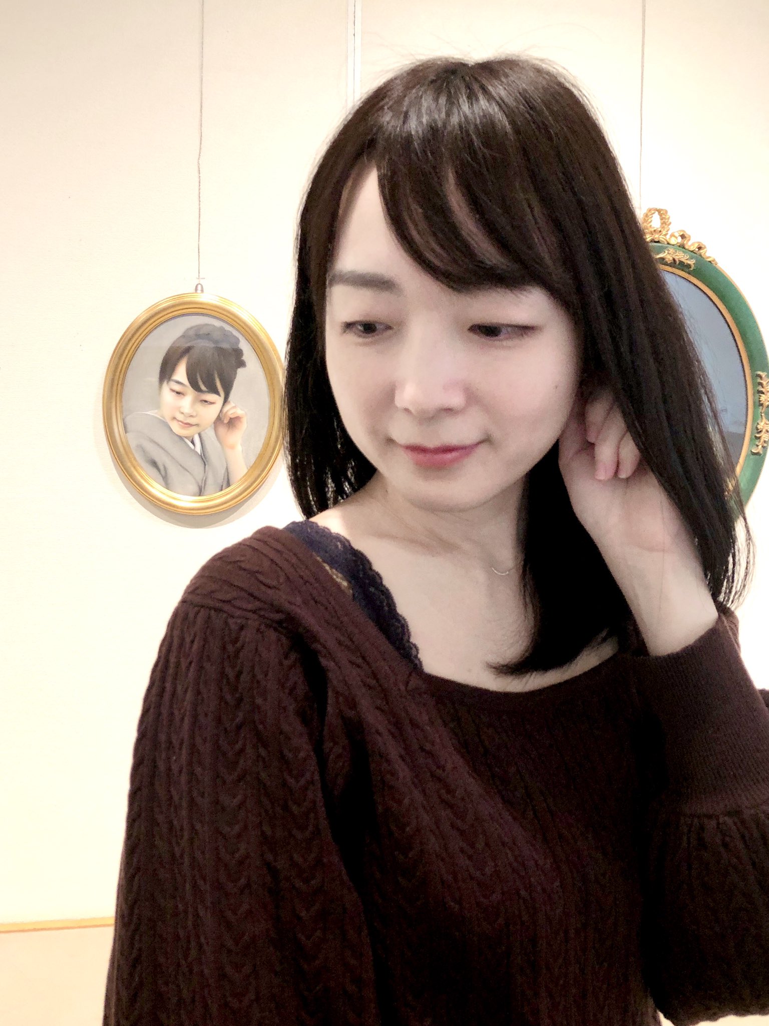 大津英敏、【河】、希少な額装用画集より、新品額装付、状態良好 大津英敏、【河】、希少な額装用画集より、新品額装付、状態良好