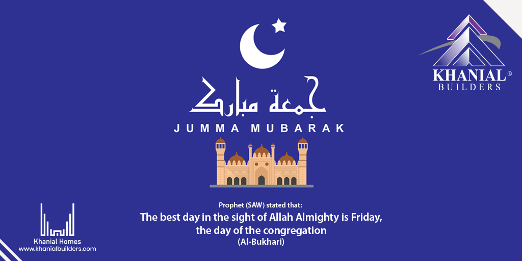 khanialofficial's tweet photo. Friday is the fifth day of the week out of the seven days. The word Jummah means the day of Friday. Its literal meaning is Congregation.  In Islam, this day is given the most important than any other day of the week.

#jummahmubarak #jummma_mubarak #khanial_builders #khanial_home https://t.co/k4RhKPIFYL