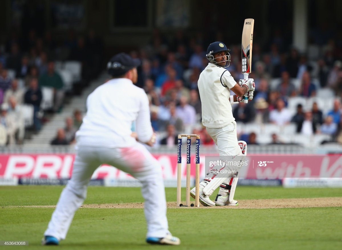 First Indian Number 9 to score 3 test fifties.