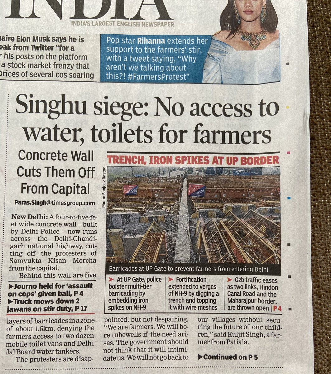 KisanEktaMarch's tweet photo. Democracy under Siege.

#FarmersProtest https://t.co/BTlVlEIqx2