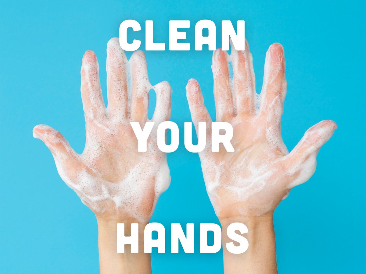 Just a friendly reminder. #HandsFaceSpace