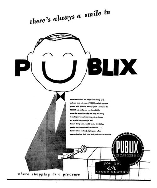 this 1957 publix ad is so good 