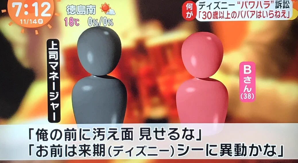 パワハラ訴訟で判明！？ディズニーシーへの異動は左遷だった！