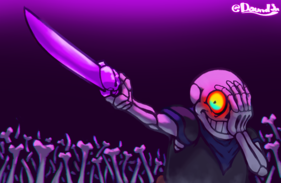 I was on the Undertale Wiki. I started - Sans The Skeleton