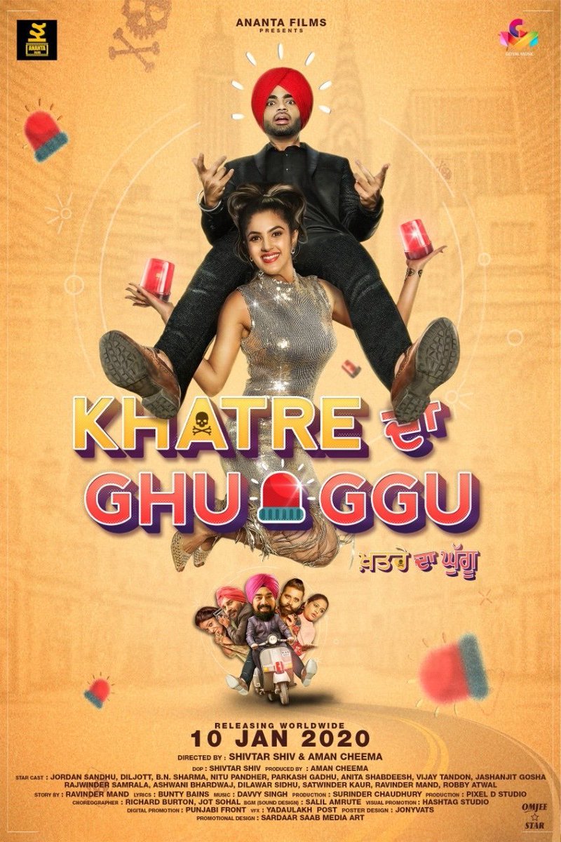 WORLD DIGITAL PREMIERE !!!
Punjabi Film #KhatreDaGhuggu 2020 Is Now Streaming On <a href="/ErosNow/">Eros</a>
Directed By :- <a href="/ShivtarShiv/">Shivtar Shiv</a> &amp; #AmanCheema
StarCast :- <a href="/JordanSandhu94/">Jordan Sandhu</a> <a href="/Diljott/">DILJOTT</a> #BNSharma #RajDhaliwal #PrakashGadhu #DilawarSidhu #VijayTandon &amp; Others

<a href="/OmjeeGroup/">Omjee Group</a>