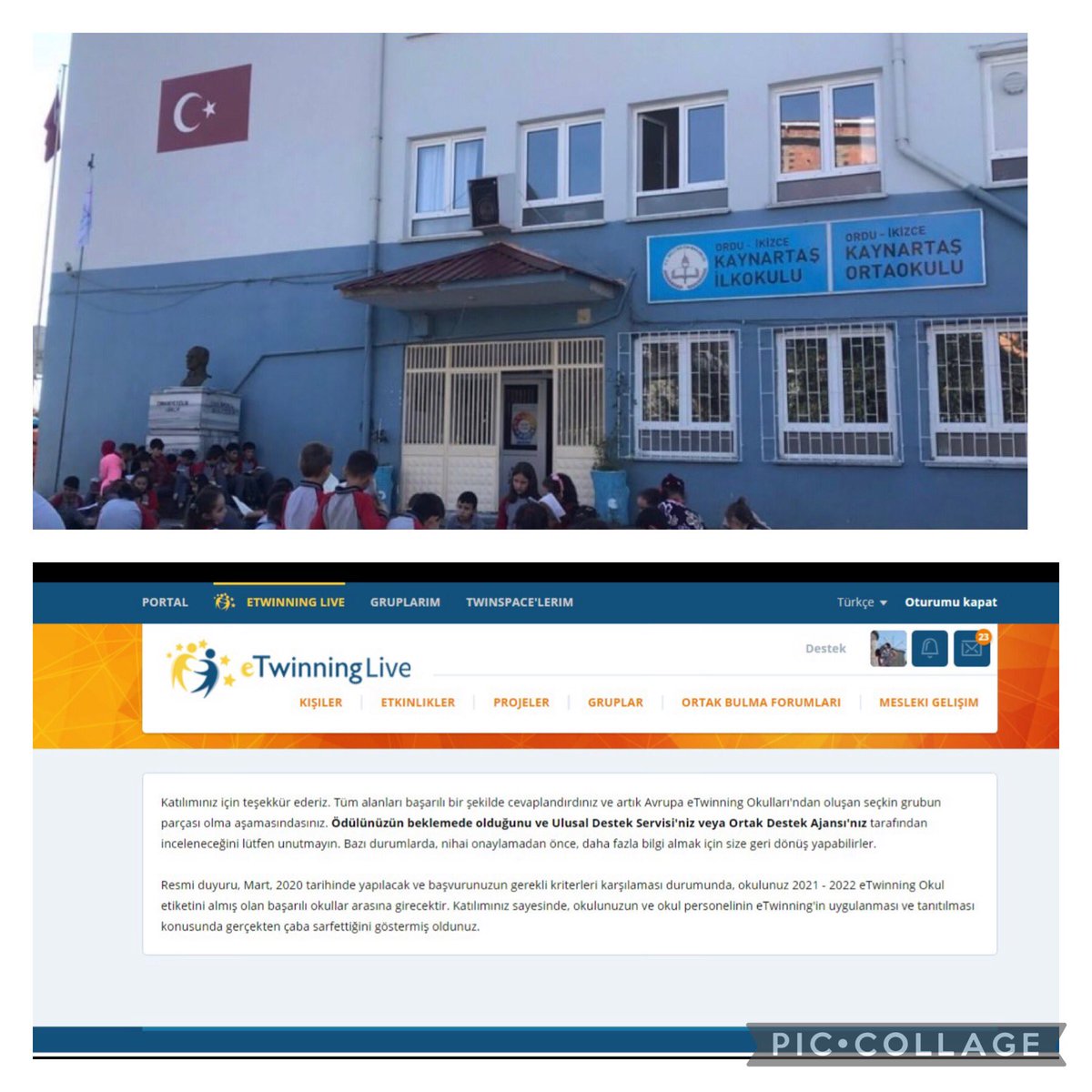 Kaynartaş İlk-Ortaokulu (@kaynartasi) on Twitter photo Kaynartaş İlk-Ortaokulu eTwinning Okulu olmak için başvurusunu tamamladı.Emeği geçen sınıf öğretmenimiz Hatice Kereci ve İngilizce öğretmenimiz Aslı Çelik’e teşekkür ederiz.
<a href="/h_gunes52/">Hasan GÜNEŞ</a> <a href="/ikizcemem52/">İKİZCE İLÇE MEM</a> <a href="/OrduARGE/">OrduARGE52</a> <a href="/tretwinning/">eTwinning Türkiye</a> Kaynartaş İlk-Ortaokulu eTwinning Okulu olmak için başvurusunu tamamladı.Emeği geçen sınıf öğretmenimiz Hatice Kereci ve İngilizce öğretmenimiz Aslı Çelik’e teşekkür ederiz.
<a href="/h_gunes52/">Hasan GÜNEŞ</a> <a href="/ikizcemem52/">İKİZCE İLÇE MEM</a> <a href="/OrduARGE/">OrduARGE52</a> <a href="/tretwinning/">eTwinning Türkiye</a>