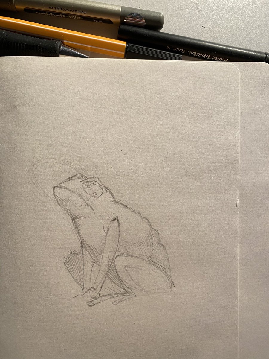 BettiZora's tweet photo. Sketching a frog
.
.
#sketch #sketchbook #paint #pencilsketch #pencil #animal #drawing https://t.co/qe5VN0PYtq