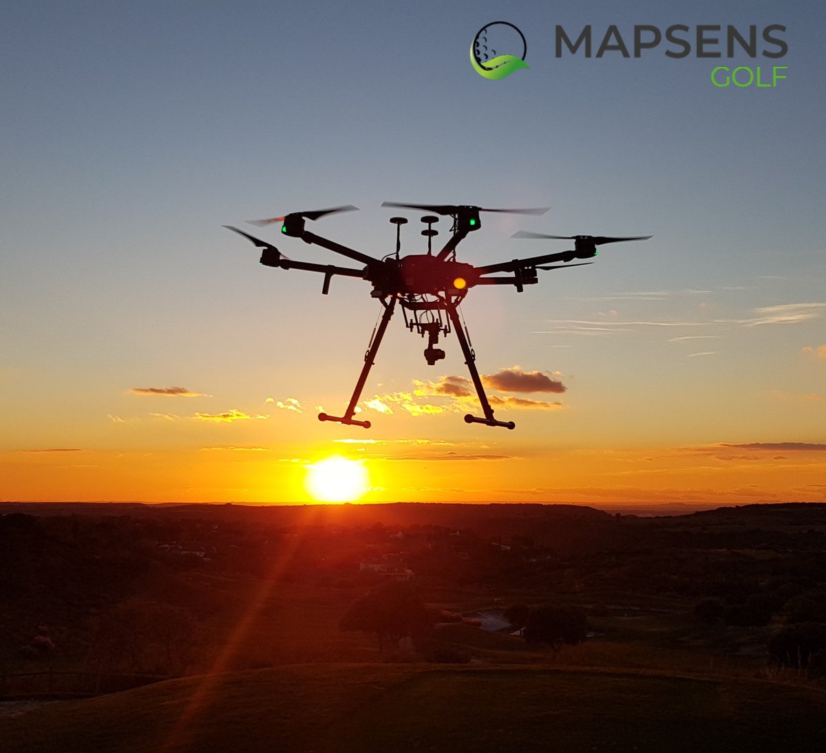mapsens's tweet photo. Buenos días! ¿No conoces Mapsens⛳golf? La monitorización con drones y satélite combinados con sensorización y meteorología al alcance de un clic 🖱. Infórmate! #Golf #drones #greenkeeper #cesped https://t.co/L2BomXzCd6