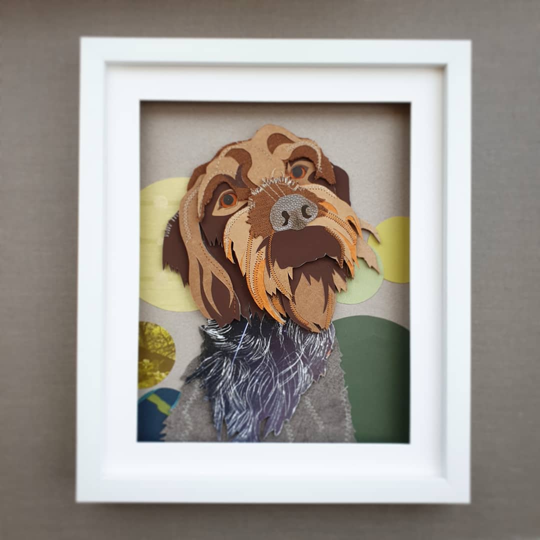 #petportrait | Most recent commission sent out. What a beauty😍. Commissions open - message me for more info